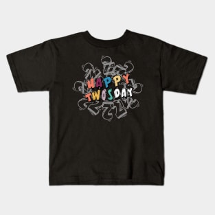 Twosday 2022 Teacher Kids T-Shirt